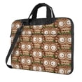 thumbnail image 1 of Lsque Beautiful Owl Pattern Laptop Bag – Portable & Slim Single-Shoulder Computer Case with Adjustable Strap, Protective, Lightweight for 13”/14”/15.6” Laptops, 1 of 8