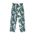 thumbnail image 1 of Lsque Beautiful Whales Print Men's Pajama Pants, Lounge Pant - Comfortable Home Wear,Elastic Waistband, Stylish Design-Large, 1 of 9