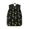 thumbnail image 1 of Lsque Bee Floral Classic Casual Backpack - Large Capacity Water-Resistant Backpack for School, Work, Travel, and Outdoor Activities, 1 of 8