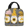 thumbnail image 1 of Lsque Bee Kind Pattern Lunch Bag Women/Men Insulated Lunch Box,Small Leakproof Cooler Food Lunch Containers Reusable High Capacity Lunch Tote Bags, 1 of 6