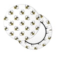 thumbnail image 1 of Lsque Bee Round Bar chair cushion covers Velvet Fabric Premium Comfort Protects from Scratches and Stains for 14-17 Inch Chair- 12 inch, 1 of 7