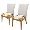 thumbnail image 1 of Lsque Beekeeper Gnome Holding A Glass Printed Square Couch Cushion Covers, Floral Sofa Cushion Covers Replacement, Stretch Couch Covers for Couch-16.9in, 1 of 9