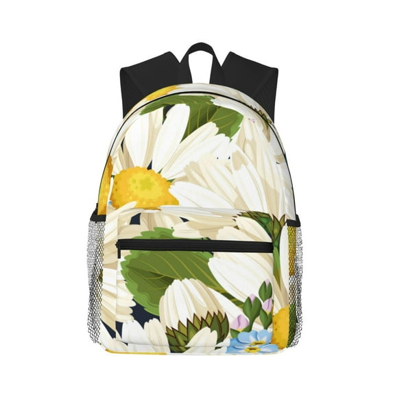 Lsque Bees Collecting Nectar Classic Casual Backpack - Large Capacity Water-Resistant Backpack for School, Work, Travel, and Outdoor Activities