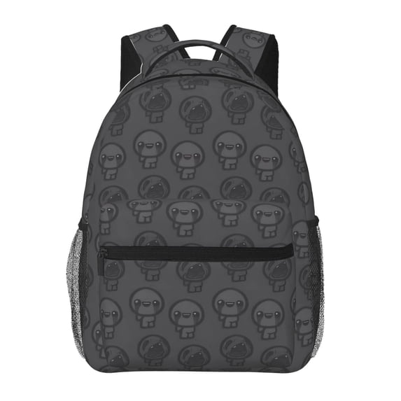 Lsque The Binding of Isaac Pattern Casual Backpack for School, Work, Travel – Adjustable Straps, Multiple Compartments – Ergonomic Design, Fits Laptops and Tablets