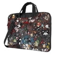 thumbnail image 1 of Lsque The Binding of Isaac Pattern Laptop Bag – Portable & Slim Single-Shoulder Computer Case with Adjustable Strap, Protective, Lightweight for 13”/14”/15.6” Laptops, 1 of 8