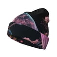thumbnail image 1 of Lsque Bird 2 Pattern Knitted Beanie, Unisex Winter Hat, Knit Hat Winter Beanies Thick Fisherman Beanies Cuffed Plain Skull Caps, 1 of 6
