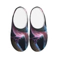 thumbnail image 1 of Lsque Bird 3 Pattern Womens Comfort Cotton on Scuff With Memory Foam and Anti-skid Sole Slipper-42/43, 1 of 7