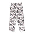 thumbnail image 1 of Lsque Bird Print Women's Pajama Pants, Lounge Pant - Comfortable Home Wear,Elastic Waistband, Stylish Design-X-Large, 1 of 9