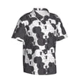 thumbnail image 1 of Lsque Black And White Sheeps pattern Hawaiian Shirt for Men, Unisex Summer Beach Casual Short Sleeve Button Down Shirts-XX-Large, 1 of 9