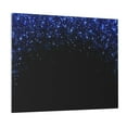 thumbnail image 1 of Lsque Black Blue Glitter Sparkles Print Wall Art – Decorative Picture for Living Room, Bedroom, and Office (Horizontal), 1 of 6