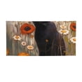 thumbnail image 1 of Lsque Black Cat in Wildflowers Pattern Party Banner, Festive Banner , Holiday Celebrations and Events for Carnival Birthday Party Festival Decorations-Small, 1 of 8