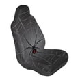 thumbnail image 1 of Lsque Black Spider On Web Pattern Car Seat Covers for Front Seats , Waterproof Seat Covers for Cars, Sporty Front Seat Covers,Car Seat Cover Protector Front Seats, 1 of 5