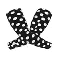 thumbnail image 1 of Lsque Black and White Polka Dot Cooling Arm Sleeves for Men & Women -Compression Sleeves to Cover Arms for Working,Sun Sleeves for UV Protection,Breathable, Moisture-Wicking, 1 of 8