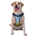 thumbnail image 1 of Lsque Blooming Sunflower Field Dog Harness, No-Pull Pet Harness with 2 Leash Clips, Adjustable Soft Padded Dog Vest with Easy Control Handle for Large Dogs-, 1 of 9