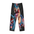 thumbnail image 1 of Lsque Blue Dinosaur Print Men's Pajama Pants, Lounge Pant - Comfortable Home Wear,Elastic Waistband, Stylish Design-X-Large, 1 of 9