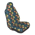 thumbnail image 1 of Lsque Blue Floral Pattern Car Seat Covers for Front Seats , Waterproof Seat Covers for Cars, Sporty Front Seat Covers,Car Seat Cover Protector Front Seats, 1 of 5