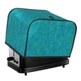 thumbnail image 1 of Lsque Blue Green Glitter Print 4 Slice Toaster Cover , Kitchen Appliance Dustproof Protector , Toaster Protector Dustproof Kitchen Appliance Cover, 1 of 7