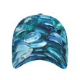 thumbnail image 1 of Lsque Blue Kyanite Baseball Cap Trucker Low Profile Hat Golf Dad Hat Adjustable Original Classic Unconstructed Plain Cap Men Women, 1 of 9