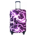 thumbnail image 1 of Lsque Blue Lightning Printed Luggage Cover, Travel Luggage Protector,Scratch and Dirt Resistant, Fits 18-32 Inch Luggage - Medium, 1 of 9