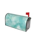 thumbnail image 1 of Lsque Blue Marble Mailbox Cover Standard Size ,Magnetic Mailbox Covers Post Wraps Letter Box Cover -25.5x21 in, 1 of 9