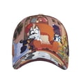 thumbnail image 1 of Lsque Bluey Baseball Cap Trucker Low Profile Hat Golf Dad Hat Adjustable Original Classic Unconstructed Plain Cap Men Women, 1 of 9