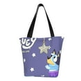 thumbnail image 1 of Lsque Bluey Pattern Beach Tote,Shoulder Handbag,Spacious Tote Bag,Lightweight Travel Bag,Versatile Shopping Bag, 1 of 6