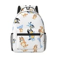 thumbnail image 1 of Lsque Bluey Pattern Comfortable Student Backpack - Ergonomic Design, Durable, Water-Resistant, Multi-Compartment,Travel, and Outdoor Activities, 1 of 7