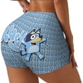 thumbnail image 1 of Lsque Bluey Pattern High Waisted Biker Shorts for Women-Tummy Control Fitness Athletic Workout Running Yoga Gym Shorts,Moisture-Wicking-Medium, 1 of 9