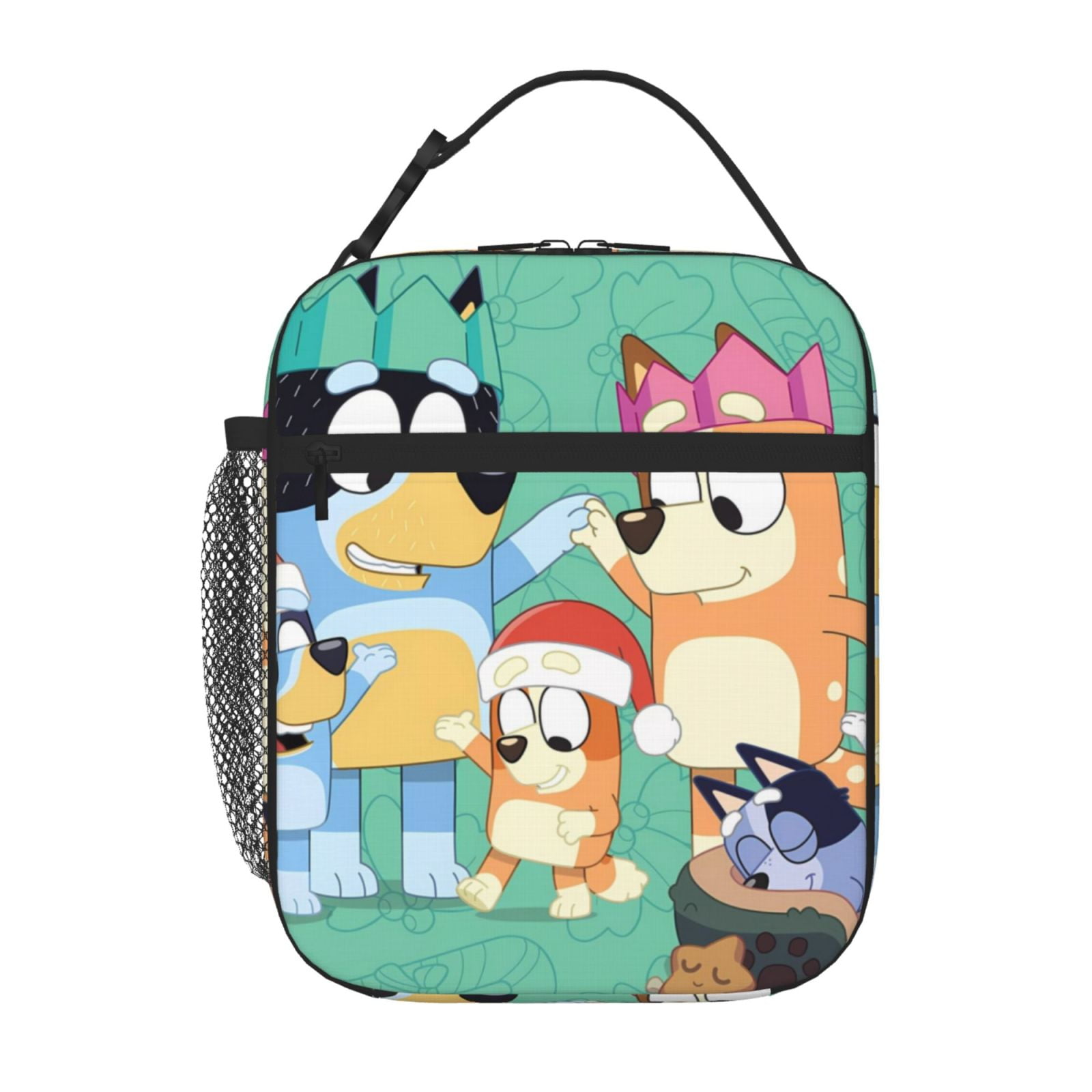 Lsque Bluey Pattern Insulated Lunch Bag – Lunch Box with Thick ...