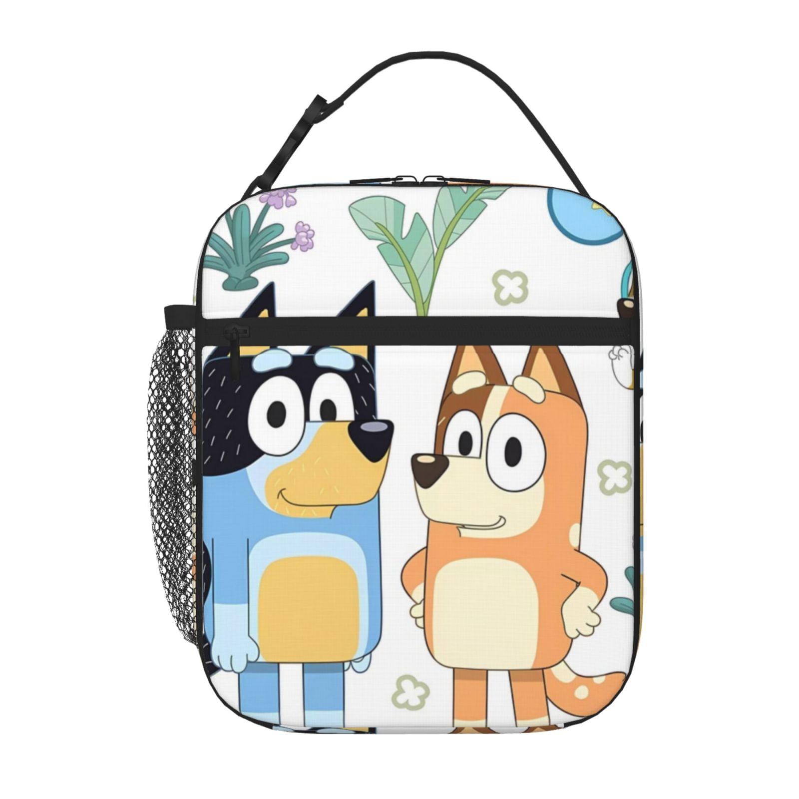 Lsque Bluey Pattern Insulated Lunch Bag – Lunch Box with Thick ...