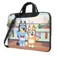 thumbnail image 1 of Lsque Bluey Pattern Laptop Bag – Portable & Slim Single-Shoulder Computer Case with Adjustable Strap, Protective, Lightweight for 13”/14”/15.6” Laptops, 1 of 8