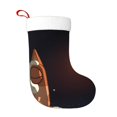 thumbnail image 1 of Lsque Bluey Print Christmas Stockings with Initials, 18” Large Knit Christmas Stocking,Xmas Stocking for Kids, Holiday and Family Stocking, 1 of 8