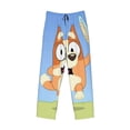 thumbnail image 1 of Lsque Bluey Print Men's Pajama Pants, Lounge Pant - Comfortable Home Wear,Elastic Waistband, Stylish Design-Large, 1 of 9
