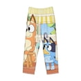thumbnail image 1 of Lsque Bluey Print Men's Pajama Pants, Lounge Pant - Comfortable Home Wear,Elastic Waistband, Stylish Design-Small, 1 of 9