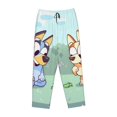 thumbnail image 1 of Lsque Bluey Print Women's Pajama Pants, Lounge Pant - Comfortable Home Wear,Elastic Waistband, Stylish Design-Small, 1 of 9