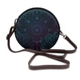 thumbnail image 1 of Lsque Boho Pattern Shoulder Bag – Microfiber Leather Crossbody with Detachable Strap & Handle Ring, Waterproof & Durable, Elegant Everyday Carry, 1 of 5