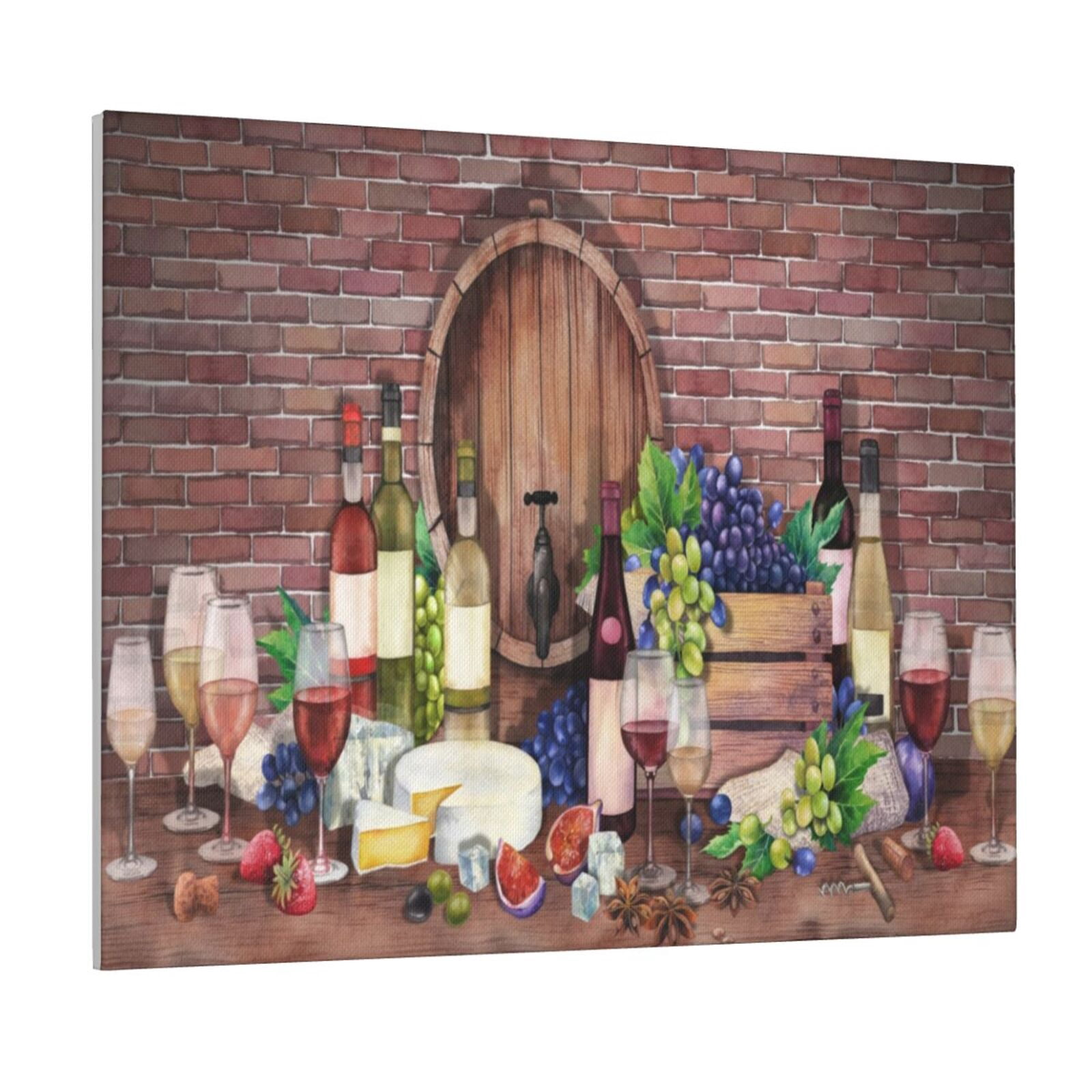 Bottle Glass Red Wine Print Pattern Blanket