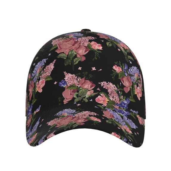 Lsque Bouquet Baseball Cap Trucker Low Profile Hat Golf Dad Hat Adjustable Original Classic Unconstructed Plain Cap Men Women