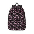 thumbnail image 1 of Lsque Breast Cancer Awareness (2) Pattern Canvas Daypack, Durable Backpack, High-quality Versatile Backpack,Vintage Compact Backpack-Medium, 1 of 6