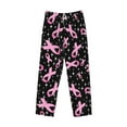 thumbnail image 1 of Lsque Breast Cancer Awareness (2) Print Men's Pajama Pants, Lounge Pant - Comfortable Home Wear,Elastic Waistband, Stylish Design-Small, 1 of 9