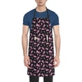 thumbnail image 1 of Lsque Breast Cancer Awareness (2) Waterproof Apron Chef Aprons for Men Heavy Duty Chemical Work Apron Extra Long Grilling Aprons with Adjustable Bib Apron, 1 of 9