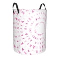 thumbnail image 1 of Lsque Breast Cancer Awareness (4) pattern Laundry Hamper Basket, Tall Woven Rope Hamper Basket for Clothes, Lightweight Storage Basket, Collapsible Waterproof-Medium, 1 of 8