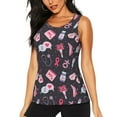 thumbnail image 1 of Lsque Breast Cancer Awareness1 Printed Workout Tank Tops for Women, Athletic Sports Tank Tops, Compression Sleeveless Dry Fit Shirts,Sleeveless Yoga Shirt-Small, 1 of 9