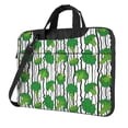 thumbnail image 1 of Lsque Broccoli 2 Pattern Laptop Bag – Portable & Slim Single-Shoulder Computer Case with Adjustable Strap, Protective, Lightweight for 13”/14”/15.6” Laptops, 1 of 8