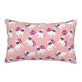 thumbnail image 1 of Lsque Bulldog Pattern Pillow Case – Soft & Cozy Throw Pillow Cover, Hypoallergenic Cushion Case for Sleeping Women with Envelope Closure-20"x30", 1 of 6