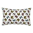 thumbnail image 1 of Lsque Bulldog Sunglasses Face Pattern Pillow Case – Soft & Cozy Throw Pillow Cover, Hypoallergenic Cushion Case for Sleeping Women with Envelope Closure-14"x20", 1 of 6