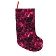 thumbnail image 1 of Lsque Burgundy Tie Dye Pattern 18 Inch Christmas Stockings, Festive Holiday Stocking for Christmas Decorations Holiday Decor, 1 of 8