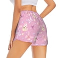 thumbnail image 1 of Lsque Butterfly 1 Printed Women's Running Shorts with Liner Pockets,Elastic Quick Dry Workout Athletic Gym Yoga Shorts,Womens High Waist Shorts-Small, 1 of 9