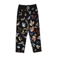 thumbnail image 1 of Lsque Butterfly1 Print Women's Pajama Pants, Lounge Pant - Comfortable Home Wear,Elastic Waistband, Stylish Design-X-Large, 1 of 9