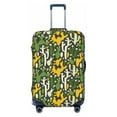 thumbnail image 1 of Lsque Cactus 4 Printed Luggage Cover, Travel Luggage Protector,Scratch and Dirt Resistant, Fits 18-32 Inch Luggage - X-Large, 1 of 9